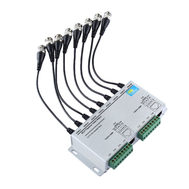 HD208 HD-CVI/TVI/AHD CCTV 8CH Passive Video Balun, HD208F HD208 HD-CVI/TVI/AHD CCTV 8CH Passive Video Balun, HD208F